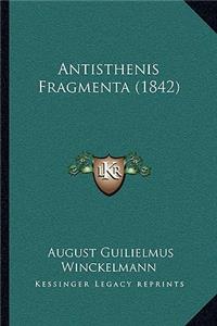 Antisthenis Fragmenta (1842)