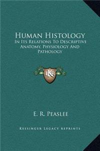 Human Histology