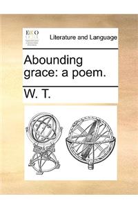 Abounding grace