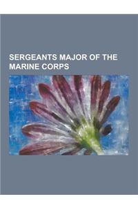 Sergeants Major of the Marine Corps