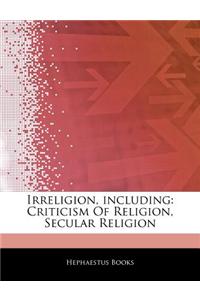 Articles on Irreligion, Including