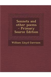 Sonnets and Other Poems