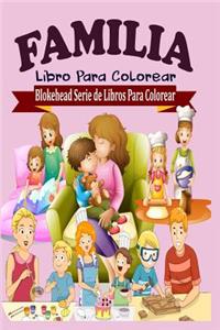 Familia Libro Para Colorear