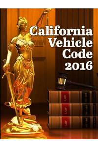California Vehicle Code 2016