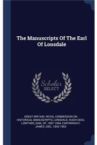 The Manuscripts Of The Earl Of Lonsdale