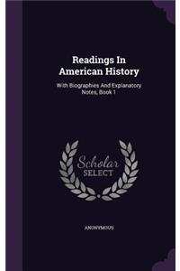 Readings in American History