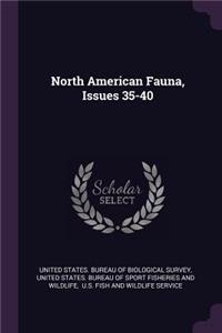 North American Fauna, Issues 35-40