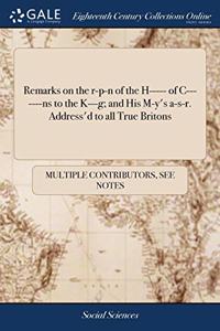 REMARKS ON THE R-P-N OF THE H----- OF C-