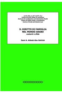 Il Diritto Di Famiglia Nel Mondo Arabo