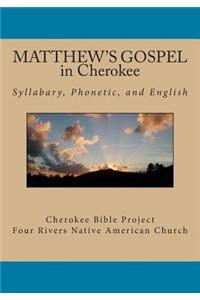 Matthew's Gospel in Cherokee
