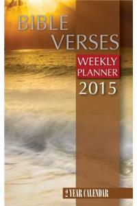 Bible Verses Weekly Planner 2015