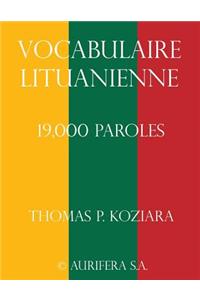 Vocabulaire Lituanienne