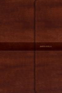 Rvr 1960 Biblia Letra Gigante Marrón, Símil Piel Y Solapa Con Imán