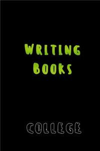 Writing Books College