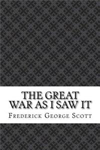 The Great War As I Saw It