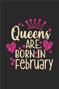 Queens are born in february
