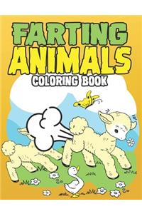 Farting Animals Coloring Book