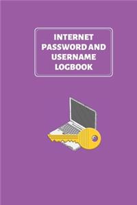 Internet Password And Username Logbook