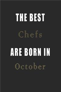 The best Chefs are born in October journal