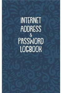 Internet Address & Password Logbook