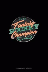 Fantasy Hockey Champion 2019