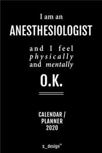 Calendar 2020 for Anesthesiologists / Anesthesiologist