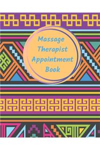 Massage Therapist Appointment Book