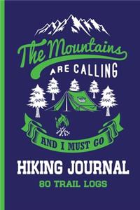 Hiking Journal 80 Trail Logs