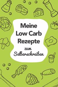 Meine Low Carb Rezepte zum Selberschreiben