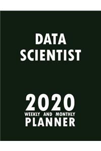 Data Scientist 2020 Weekly and Monthly Planner