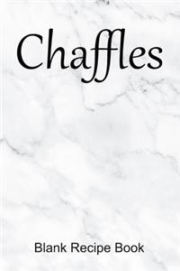 Chaffles Blank Recipe Book