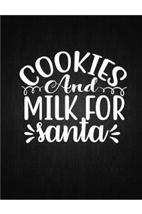 Cookies and Milk for Santa
