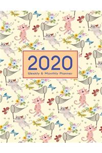 2020 Planner Weekly & Monthly 8.5x11 Inch