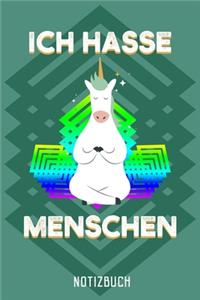 Ich Hasse Menschen Notizbuch