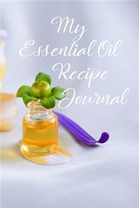 My Essential Oil Recipe Journal
