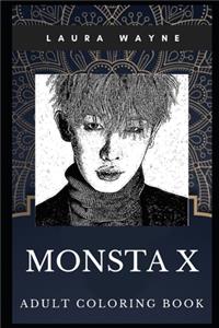 Monsta X Adult Coloring Book