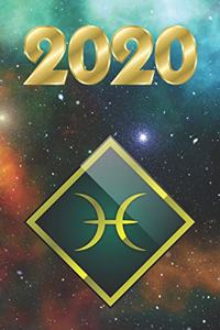 2020 Termin-Kalender Sternzeichen Fische DIN A5