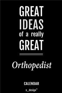Calendar for Orthopedists / Orthopedist