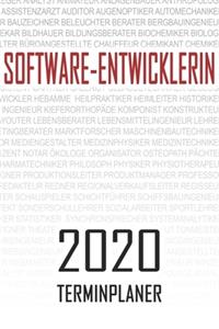 Software-Entwicklerin - 2020 Terminplaner