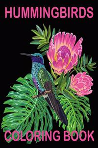 Hummingbirds Coloring Book
