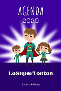 Agenda 2020 LeSuperTonton Sabrina Editions