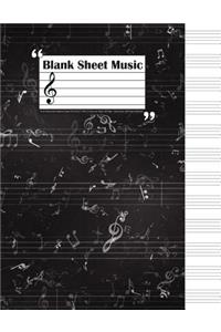 Blank Sheet Music