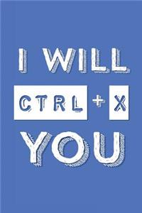 I Will Ctrl X You