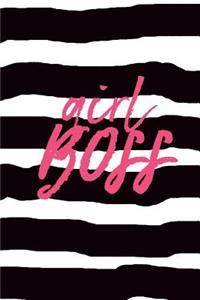 Girl Boss - Notebook Composition (Book Journal 6x9)