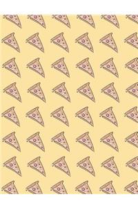 Pepperoni Pizza Slices Planner and Journal Pizza Slices Notebook