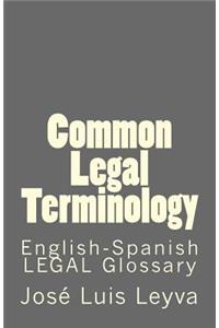 Common Legal Terminology