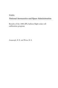 Results of the 1995 Jpl Balloon Flight Solar Cell Calibration Program