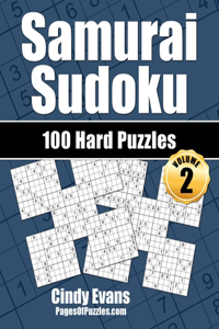 Samurai Sudoku Hard Puzzles - Volume 2