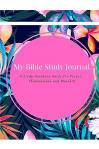 My Bible Study Journal
