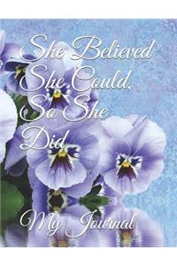 She Believed She Could, So She Did